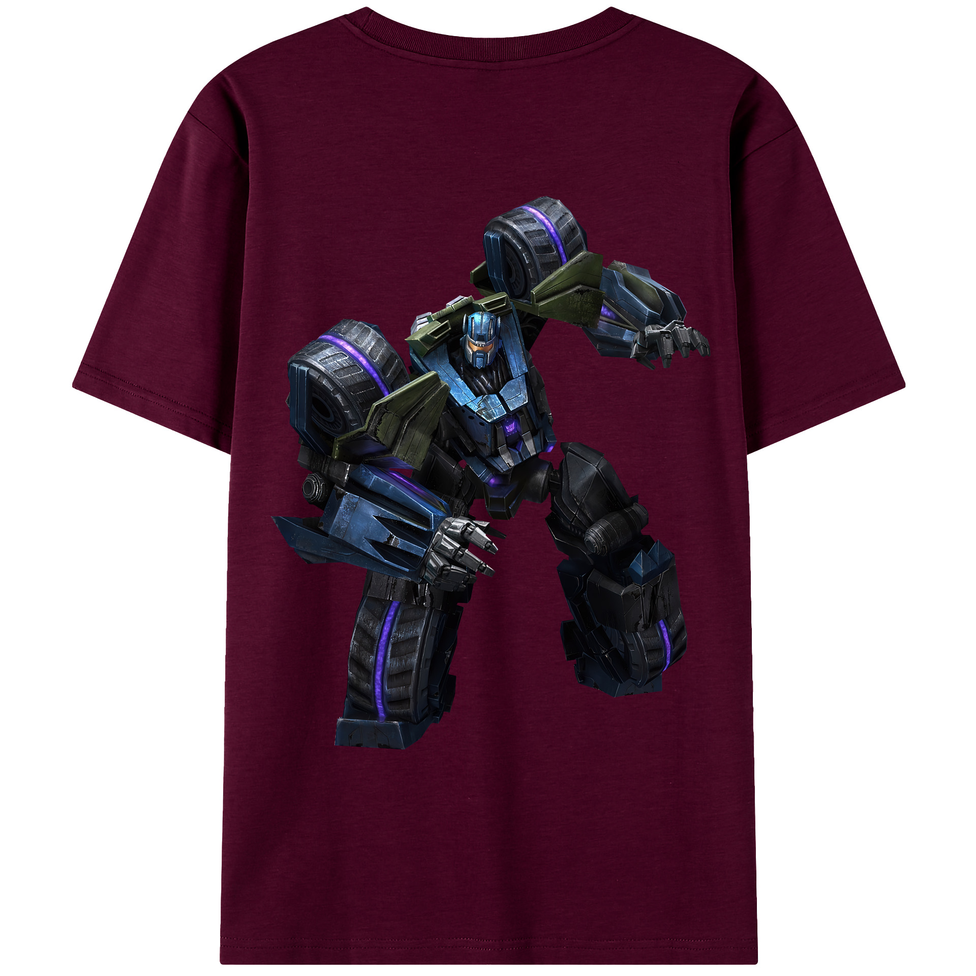 （画像用） Transformers トランスフォーマー レディース半袖Tシャツ(バックプリント)